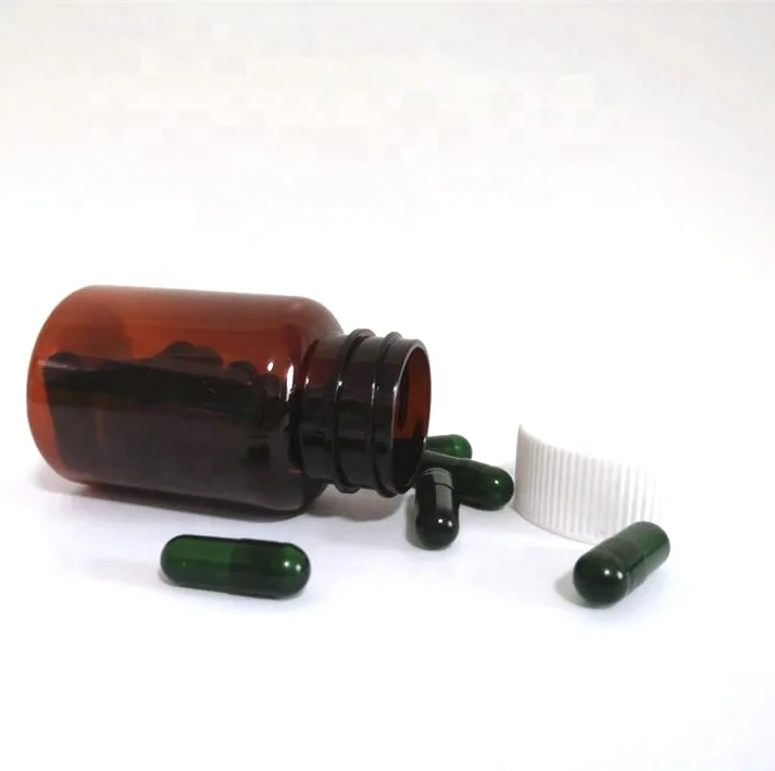 Пустые капсулы, пустые капсулы для веганов, Размер 00, капсулы с зелеными овощами