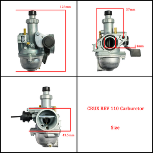 Carburateur de moto 21 mm pour Yamaha CRUX REV <span class=keywords><strong>110</strong></span>, scooter, ATV, UTV, cyclomoteur, motocross B69-E4101-00 - Product Image 6