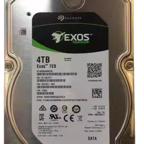 ST4000NM0035 Exos 7E8 4TB 512n SATA 128MB Cache 3.5-Inch Enterprise Hard Drive