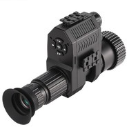 Monoculaire de vision nocturne à réticule couleur intégral tout noir, best-seller US-Russie, avec zoom IA, fabriqué en Chine, Megaorei NK007