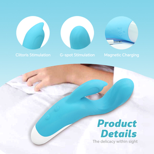 Vente flash : Vibrateur à <span class=keywords><strong>distance</strong></span> pour couples, télécommande, pour femmes, utilisation à <span class=keywords><strong>distance</strong></span>, stimulation du point G, bleu - Product Image 2