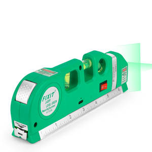 4 в 1 точный зеленый лазерный нивелир измеритель ленты точное измерение поперечной прямой линии мини-спиртовой лазер - Product Image 4