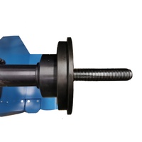 Équilibreuse de roues universelle YuanMech WB-010 pour camions légers, entretoise conique 36 mm, 3,7-6,85 po (95-175 mm), équipement d'alignement de roues, noir
