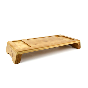 Rắn tre có thể gập lại máy tính xách tay làm mát đứng máy tính lưu trữ đứng <span class=keywords><strong>Rack</strong></span> Organizer bàn cho thuận tiện nhà văn phòng sử dụng - Product Image 4