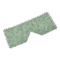 Masque pour les yeux en perles de pierre naturelle réutilisables avec logo personnalisé, certifié CE, massage pour les yeux et le cou