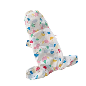 Impermeable de Primavera para Mascotas de Poliéster con Capucha de <span class=keywords><strong>Paraguas</strong></span>, Ropa para Perros y Gatos al por Mayor para Amigos de Cuatro Patas - Product Image 4
