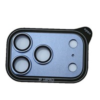 Protection d'objectif pour 18 Pro Max avec film de protection intégral HD en métal de style armure pour 17 18 Fold