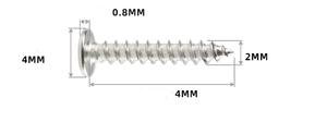 สกรูเกลียวปล่อยหัวหกเหลี่ยมสแตนเลส LeGood รุ่น M2 M3 - Product Image 6