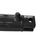 Vérin hydraulique KaiXin à double effet, chromé dur, en acier au carbone, certifié ISO9001, fabriqué sur mesure en usine, garantie d'un an