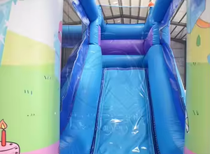 Château gonflable commercial coloré de PVC capacité de 300-500kg pour 5-10 passagers 4x4M/taille personnalisable pour la Chambre sautante - Product Image 4