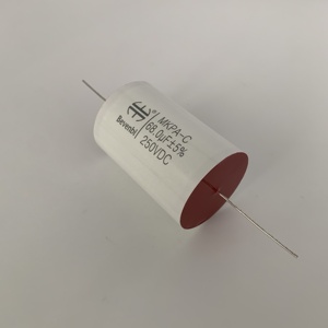 MKPA-C bevenbi 5.6 UF <span class=keywords><strong>400</strong></span> <span class=keywords><strong>V</strong></span> trục Polypropylene phim tụ ± 5% HI-FI loa chéo/Splitter cap 10 kHz ESR ≤ 15 MΩ - Product Image 5