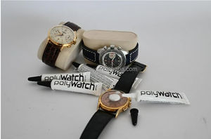 मूल जर्मन पॉलीवॉच घड़ी प्लास्टिक ऐक्रेलिक क्रिस्टल ग्लास पॉलिश और नीले कपड़े के साथ स्क्रैच रिमूवर मरम्मत उपकरण - Product Image 6