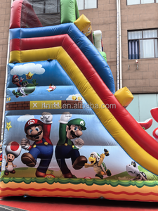 Combo de tobogán inflable comercial de Super <span class=keywords><strong>Mario</strong></span> <span class=keywords><strong>Bros</strong></span> a la venta para fiestas y alquileres - Product Image 4