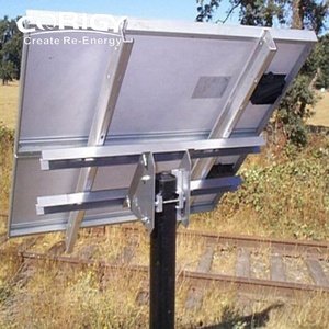 <span class=keywords><strong>Support</strong></span> solaire au sol, pôle en acier au carbone, Design professionnel avec 2 pôles, <span class=keywords><strong>Support</strong></span> solaire au sol - Product Image 2