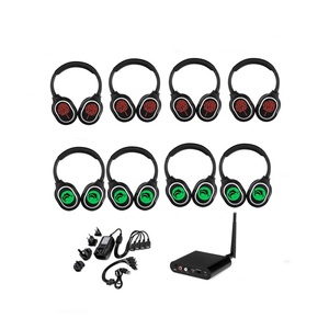 Cuffie Wireless per Cinema all'Aperto con Audio HI-FI, Silent Disco RF998A, Multi-Cuffie Compatibili con Trasmettitore - Product Image 6
