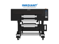 Imprimante jet d'encre UV DTF tout-en-un format A2 INKGIANT pour tête d'impression I1600, estampage à chaud complet, facile à utiliser, automatique, de qualité professionnelle