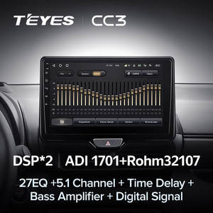 TEYES CC3 para <span class=keywords><strong>Toyota</strong></span> <span class=keywords><strong>Yaris</strong></span> Vios 2020 - <span class=keywords><strong>2022</strong></span> auto Radio Multimedia reproductor de Video estéreo navegación No 2din 2 din dvd - Product Image 4
