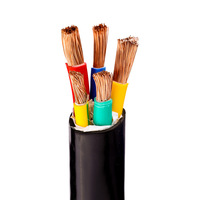 Cable de Alimentación Flexible de PVC Galaxy, 0.6/1kV Clase 5, Cable de Cobre Trenzado VVR para Uso Industrial, Cable de Conexión IEC 60502