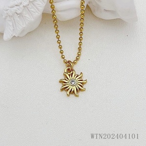 Vente chaude bijoux élégant zircon papillon mansing étoile pendentif collier pour les femmes - Product Image 2