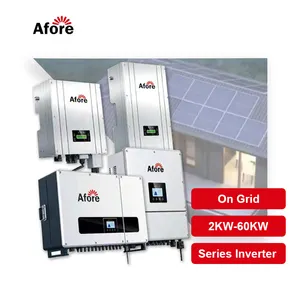 Afore 5000 w Hybrid Off Grid Inverter 48v 3kw 4kw 5kw 6kw 5000 Watt Mppt Solar Hybrid caricatore Inverter a onda sinusoidale pura
