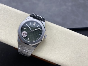 Reloj Mecánico de Lujo, Super Calidad, Resistente al Agua, 41mm, Fábrica APS, Movimiento 4302, 15510, Resistente al Agua, Audemars, Verde - Product Image 5