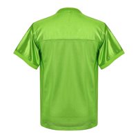 Jersey Rugby Pria dengan Cetakan Panas & Bordir di Leher Rib Ukuran S-3XL