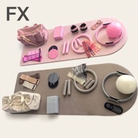 Kit d'accessoires de Pilates FX Factory Price : Anneau de Pilates, Tapis de Yoga, Ballon, Bandes de Résistance, Slider, Cercle Magique, Lestes de Cheville