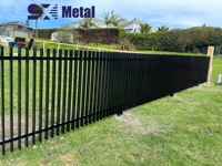 3D Verticale Aluminium Lamellen Schutting Aluminium Louver Multi T-track Schutting 30-80cm voor voortuinen, garagedeuren en hekken