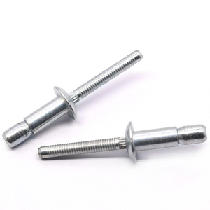 Best Seller Remaches ciegos 4,8mm 6,4mm Remache de enclavamiento Cabeza de cúpula de acero Monobolts Remaches ciegos - Product Image 5