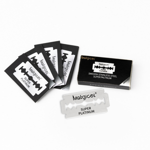 Mejor calidad seguridad maquinilla de <span class=keywords><strong>afeitar</strong></span> recta cuchillas <span class=keywords><strong>para</strong></span> Barbero afeitando - Product Image 3