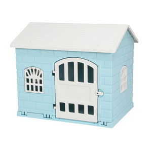 Hoopet เฟอร์นิเจอร์บ้านแมวพลาสติกหุ้มฉนวนสีน้ำเงินออกแบบให้เหมาะกับสรีระสุนัขรูปทรงแข็งทนทานต่อสภาพอากาศและมี MOQ ต่ำ - Product Image 6