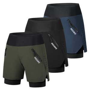 WOSAWE <span class=keywords><strong>pantaloncini</strong></span> da uomo Mountain bike <span class=keywords><strong>imbottiti</strong></span> <span class=keywords><strong>pantaloncini</strong></span> larghi <span class=keywords><strong>MTB</strong></span> traspiranti ad asciugatura rapida da ciclismo in discesa - Product Image 1