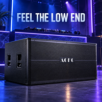 Speaker Bass Pasif 18 Inch Profesional untuk Sistem Suara DJ Pesta, Kabinet Subwoofer Dalam untuk Panggung Konser, Klub, dan Audio Acara