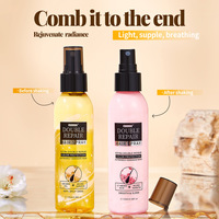 Fabricant OEM ODM – Sérum capillaire léger à base d'huile, spray revitalisant sans rinçage, anti-frisottis, réparateur pour cheveux abîmés, logo personnalisé