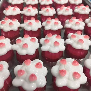 Nouveau jouet anti-stress en TPR transparent de 6 cm, en forme de pudding ou de gelée, collant et compressible, cadeau pour enfants et adultes, améliore l'humeur - Product Image 2