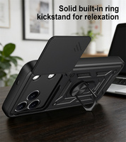 Coque de protection antichoc en TPU et PC avec support anneau pour Tecno Spark 50/Camon 50/Spark Go 3 – Offre Spéciale