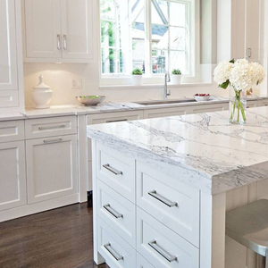 Piedra Artificial de Cuarzo Goldtop Stone ODM/OEM 6099, Losa Grande de Diseño para Encimeras Modernas, Pisos de Villas, Mesas, Hoteles y Uso en Interiores - Product Image 4