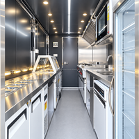Etodevice Conteneur-bar préfabriqué de 20 pieds pour café, restaurant entièrement équipé, idéal pour l'activité alimentaire, à vendre