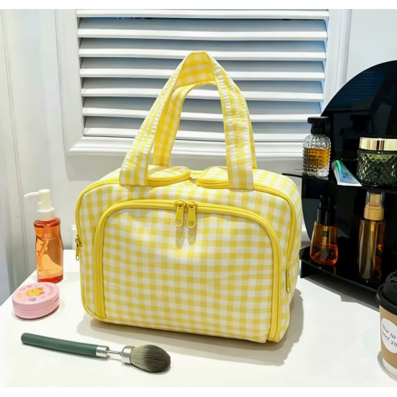 Yellow checkered