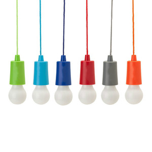 Portable Led Colorful Pull Cord <b>Light</b> <b>Bulb</b> With Retro Design For Camping <b>Outdoor</b> Use White <b>Light</b> 3W Led Source - Product Image 4
