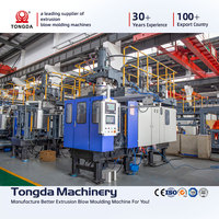 Machine de soufflage par extrusion entièrement automatique 20L pour bouteilles d'eau, bidons d'huile, petits contenants d'emballage en HDPE, PE, PP, certifiée CE