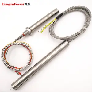 12v 24v 220v stainless steel industrial electric rod resistance heating element cartridge heater