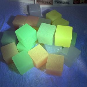 Pastel Acrylic <b>Cubes</b> 18mm Luminous Ice Blocks for Home Table Decoration Photography Props - Product Image 4