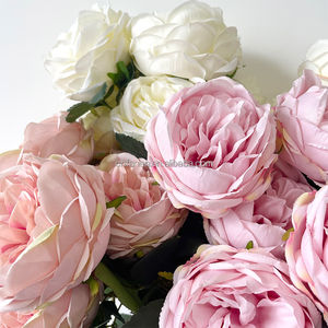 7 Têtes Real Touch Unique Tige <span class=keywords><strong>Rose</strong></span> Fleurs Multi Couleur Artificielle Fleurs En Vrac Pour La Décoration Intérieure - Product Image 4