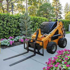 Meistverkaufter Euro5-Dieselmotor Mini-Kompaktlader mit Pumpenbagger für Heim- und Garteneinsatz Raupenlader - Product Image 1