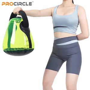 Fitness kettlebell pondéré sac à eau fitness sac à eau eau remplissage pack d'énergie