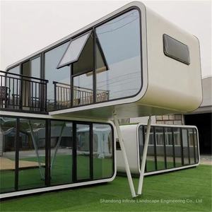 Chambre mobile conteneurisée B&B, chambre métallique portable, dortoir, démontable, construction rapide, bureau mobile - Product Image 2