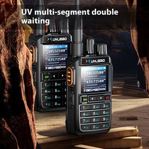 Walkie-Talkie UV Señal fuerte Pantalla de frecuencia multietapa Radio móvil inalámbrica alta FM Bidireccional VOX Largo analógico Digital Ancho - Product Image 3