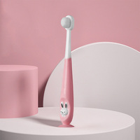 Nouvel arrivage de brosse à dents pour enfants Nano Soft Cute Rabbit Brosses à dents pour enfants