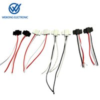 Connecteur électrique USB-C femelle Type-C pour couture, conducteur en cuivre, chauffage, courant nominal 16A/30A, basse tension 0,6 kV, câbles d'alimentation